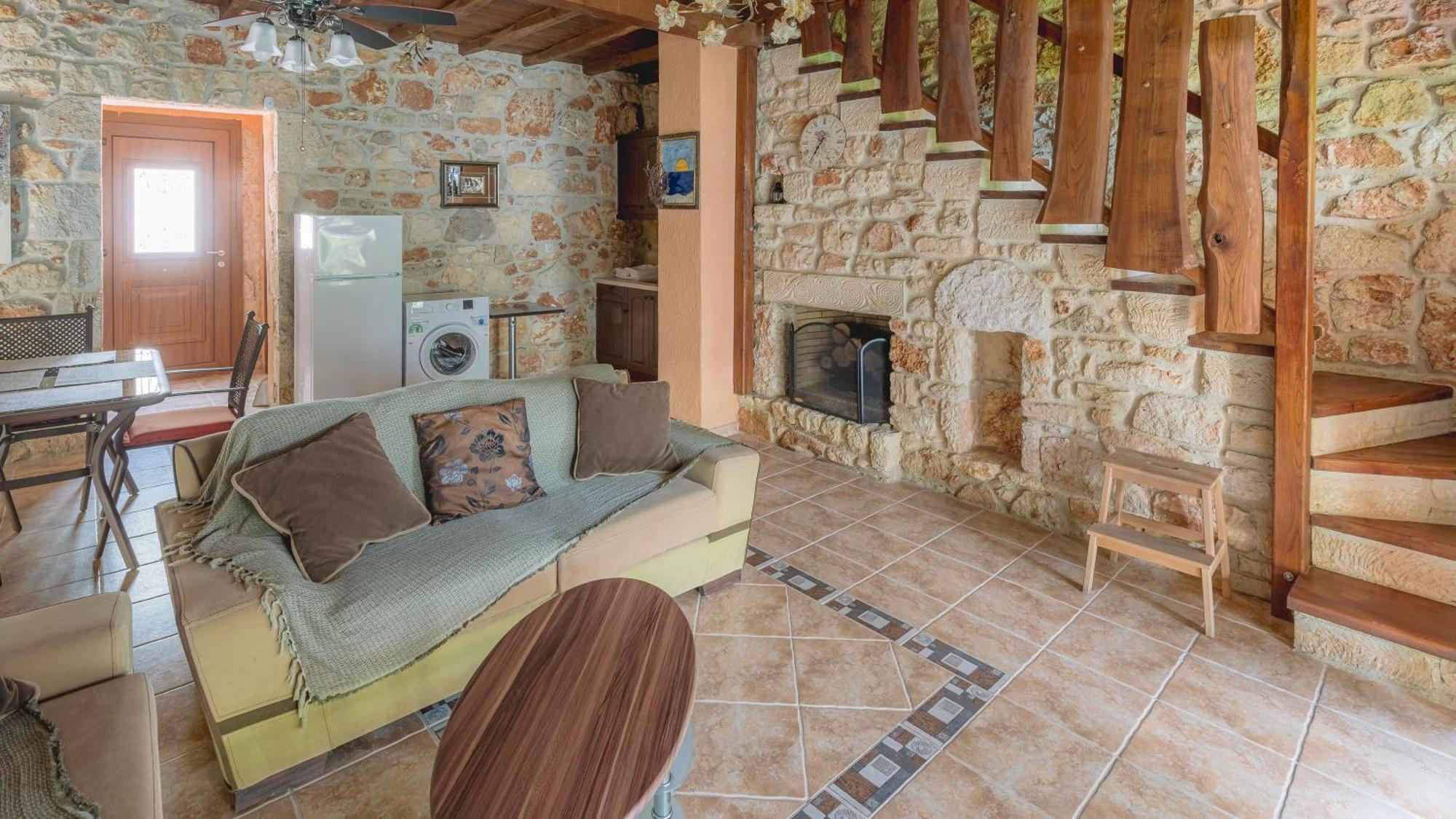 Stone Made Private Pool Villas Kriopigi Oda fotoğraf